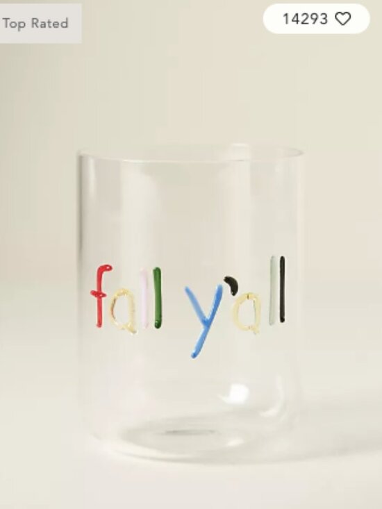 Anthropologie Other - NIB Anthropologie The Love Notes Icon Juice Glass